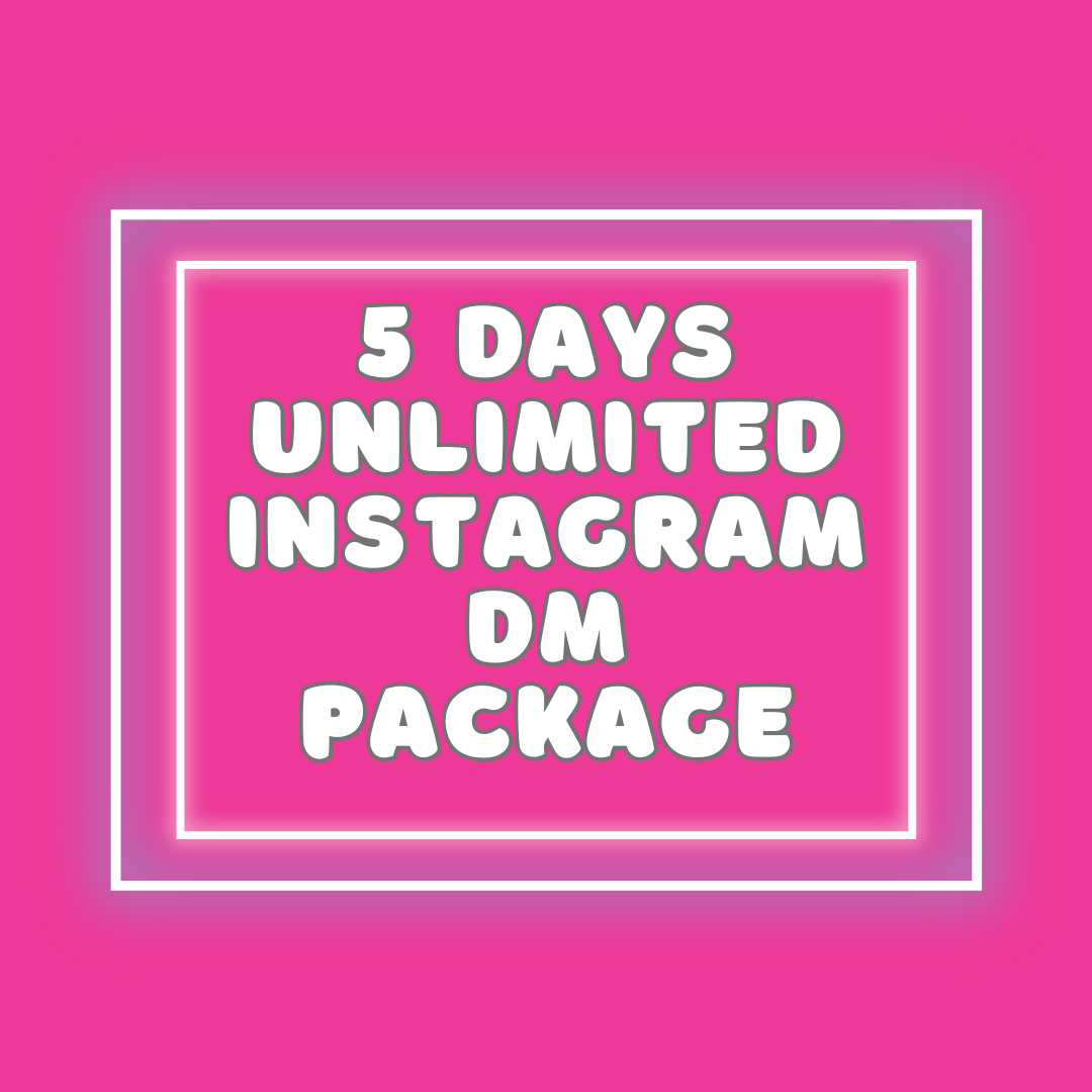 5 Days Unlimited Instagram DM 1:1 Coaching Package - "Manifest Your Best Life" Workshop Guide Included!